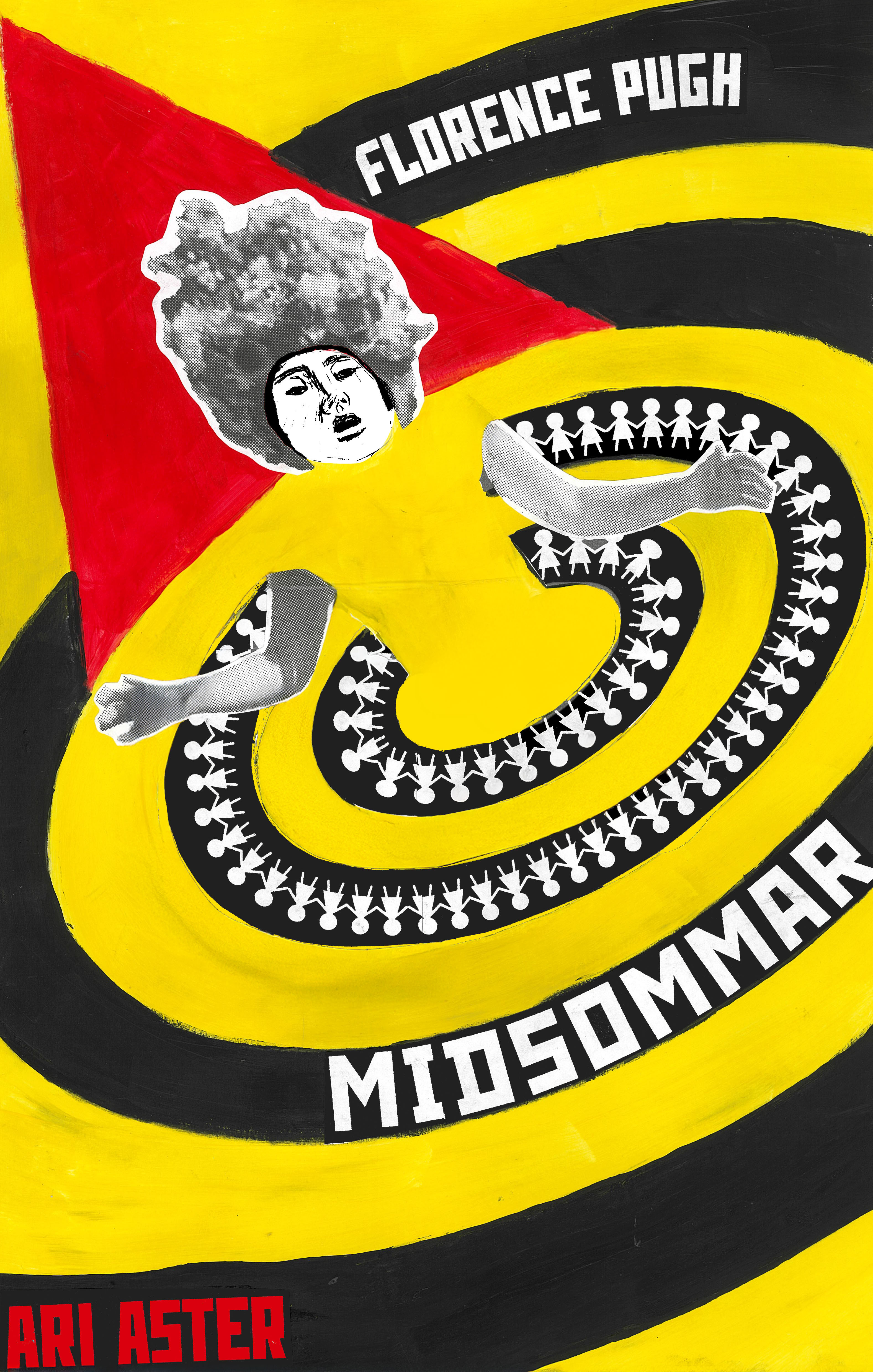 Constructivism Movement Study - Bold geometric poster inspired by Soviet avant-garde design